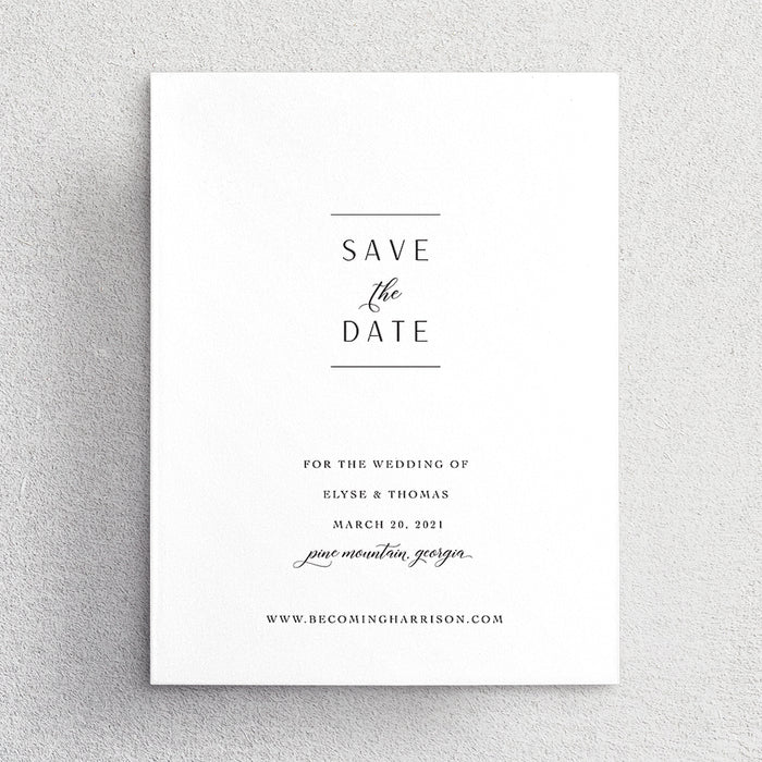 Save the Date No. 12