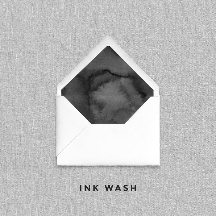 Ink Wash Envelope Liners