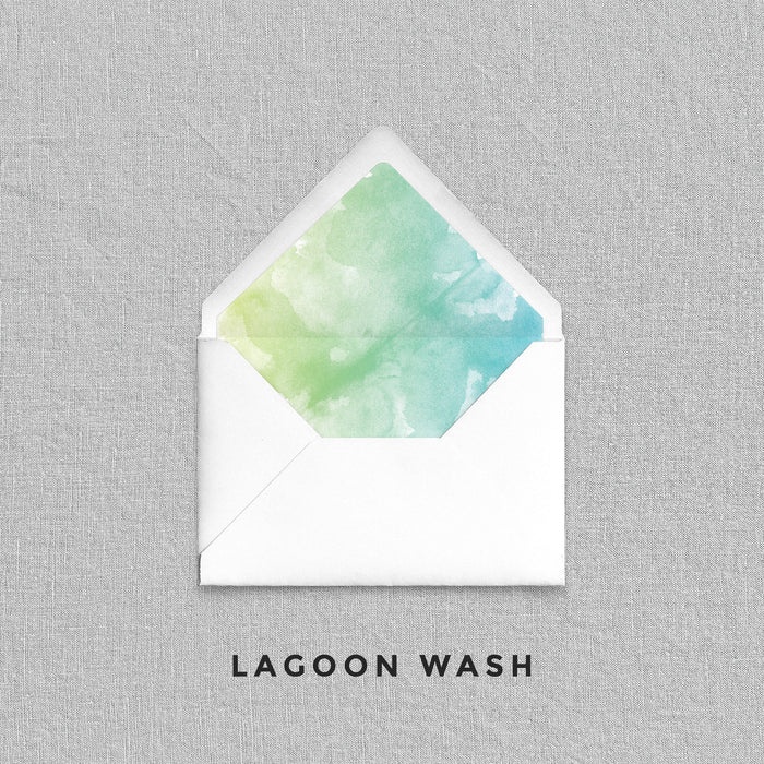 Lagoon Wash Envelope Liners