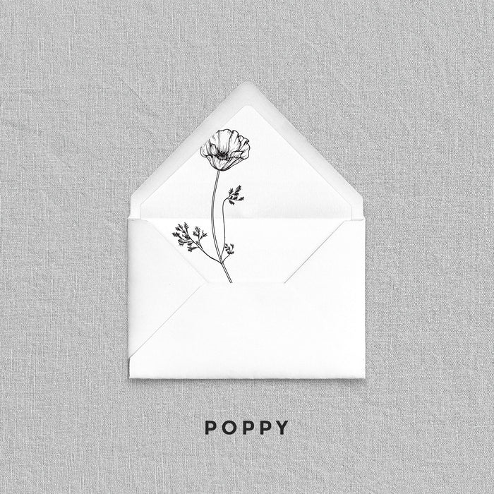 Poppy Envelope Liners