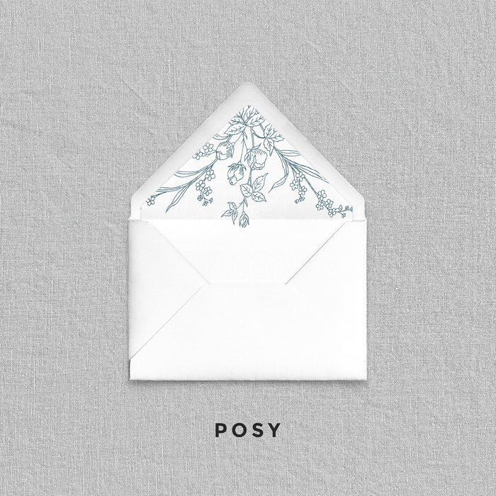 Posy Envelope Liners